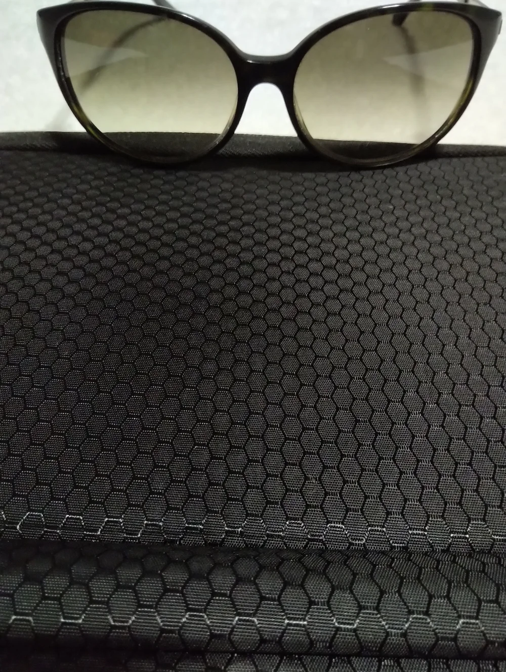 Kate Spade Dark Brown Gradient Oversized Sunglasses